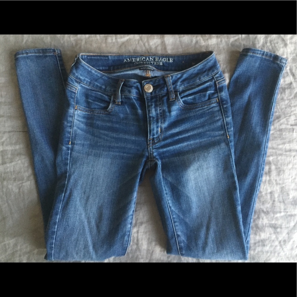 Perfect blue skinny jeans 👖💙